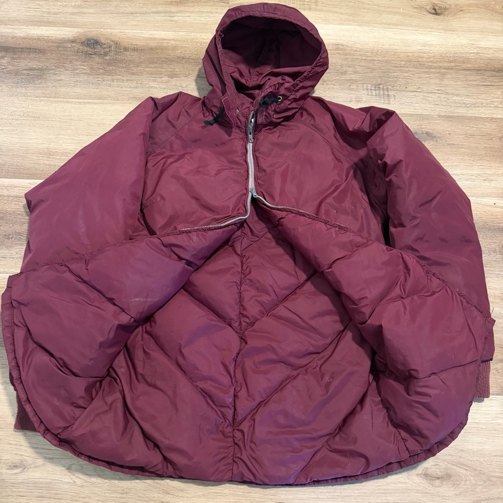 VTG 60s Gerry Boulder Colorado Hooded Puffer Jacket Maroon Men’s Medium - Large - Picture 6 of 16